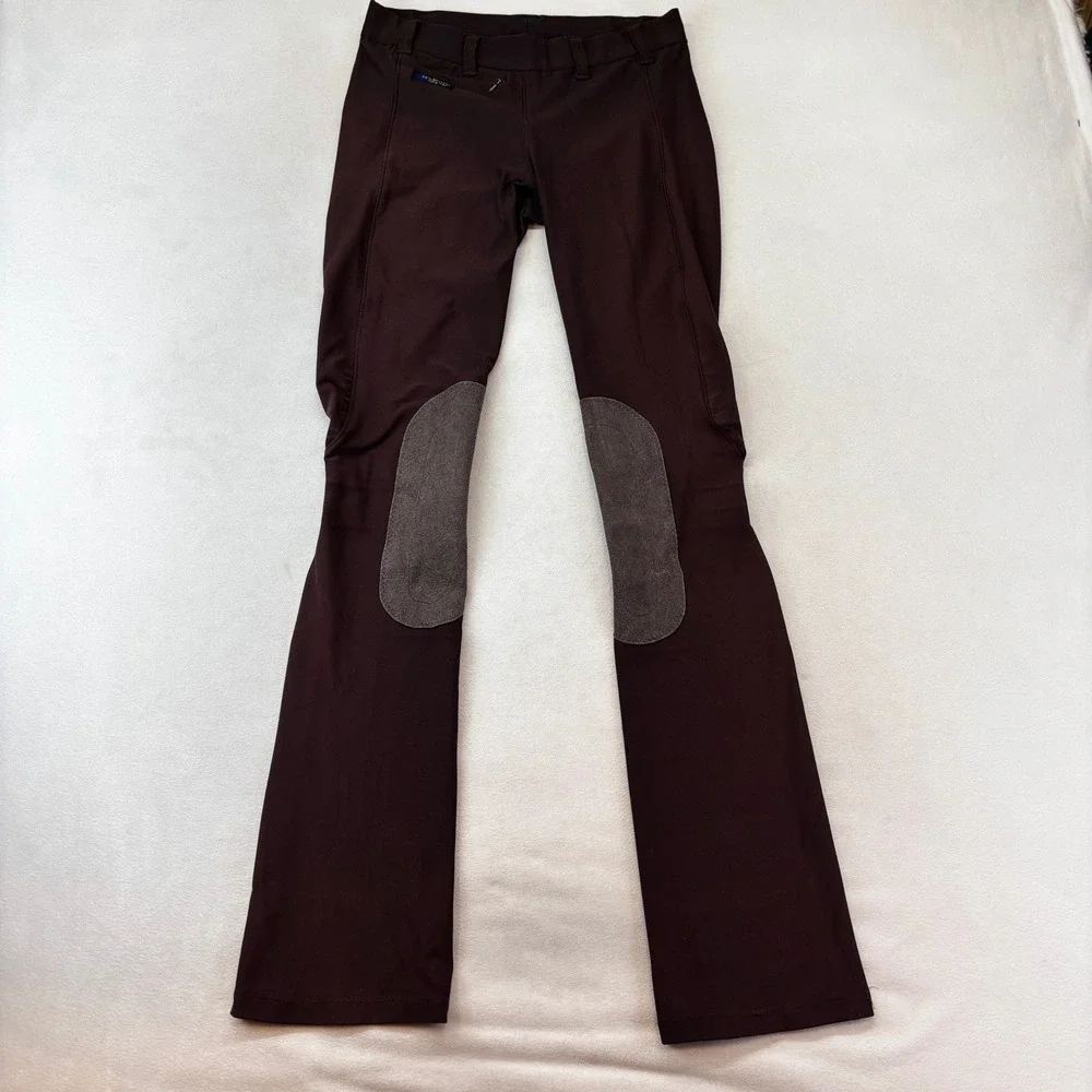 Irideon‎ Riding Breeches Women Small Long Brown Bootcut Knee Patch Pants
